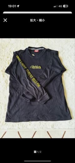 り*♪様 Gotcha 長袖カットソー 黒のサムネイル