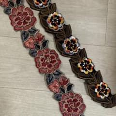 限定セール中］ブレード　バレエ衣装　刺繍花柄装飾用のサムネイル
