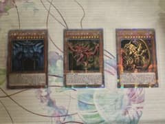 最安値】遊戯王 三幻神 プリズマ韓国語版 3枚セット - メルカリ