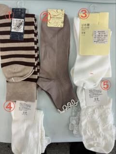 tutuanna レディース ソックス 5足セット まとめ売りのサムネイル
