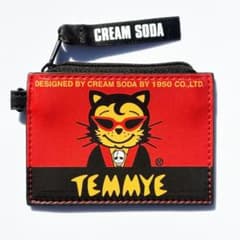 ティミー当時物コンパクトミラー　クリームソーダ　ピンクドラゴン ①クリームソーダ cream soda ピンクドラゴン ティミー コインケース