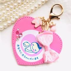 1点限定 ♪ ふんわりベビーチャームと大きめリボン♡のマタニティチャームのサムネイル