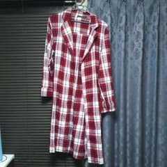 6月から値上げします。様専用イング INGNI サッシュ付きチェック柄ガウンのサムネイル