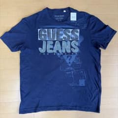 GUESS JEANS LOS AngelesロゴTシャツ ネイビー XL未使用のサムネイル