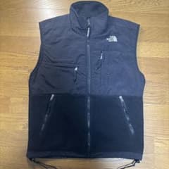 90s THE NORTH FACE フリースベスト ブラック Sのサムネイル