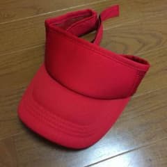 業務用 赤サンバイザーのサムネイル