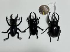 昆虫フィギュア 生き図鑑アドバンス8昆虫フィギュア 3体セット クワガタのサムネイル