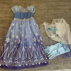 アナ雪　エルサ　コスチューム 5点セットのサムネイル