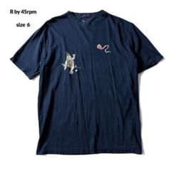 R by 45rpm 半袖 インディゴ Tシャツ 藍染 6 - メルカリ