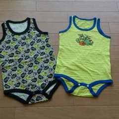 みのちゃんさま専用☆男の子ロンパース2枚setのサムネイル