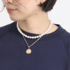美品 ドゥーズィエムクラス マニフィークアジュー PEAL ネックレス 3 
