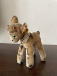☆シュタイフ☆ヤギ　Steiff ぬいぐるみ　アンティーク 山羊 シュタイフ ヤギ ぬいぐるみ ドイツ製 ヴィンテージ
