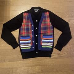 コムデギャルソンオムプリュス ドッキングニット ランダムコラージュ期