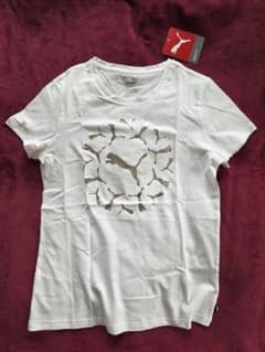 【PUMA】新品未使用・タグ付き／プリントTシャツ／L／ホワイトのサムネイル
