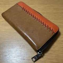 希少カラー！ COACH ベースボールステッチ アコーディオンウォレットのサムネイル