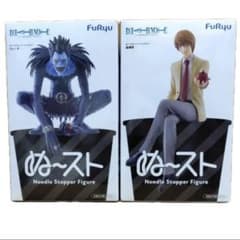 DEATH NOTE ぬどる 스토퍼 피겨 야가미즈키 류크 2개 세트