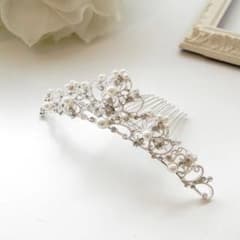 ANNAN WEDDING ティアラ Aタイプ 3.5cm ウェディング 結婚式のサムネイル