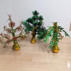 正月飾り 水引飾り 作品展飾り 文化祭飾り 結納飾り 松竹梅 3点セットのサムネイル