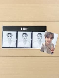 BTS Proof weverse特典　3カットフォト トレカ SUGA ユンギのサムネイル