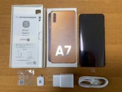 Galaxy A7 rakuten 楽天モバイル simフリー ゴールドのサムネイル