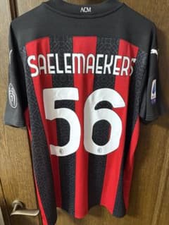 ACMilan Saelemaekers 56 レプリカユニフォーム ACMilan Saelemaekers 56 レプリカユニフォーム - メルカリ