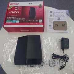 BUFFALO AX6 Wi-Fi 6 ルーター　WSR-5400AX-6MBのサムネイル