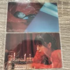 櫻坂　村井優　むらいゆ　クリアカード　アンハピ　2枚セットのサムネイル