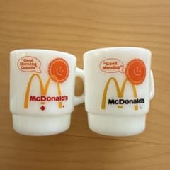 ア*グ様 【レア】fireking マクドナルド　グットモーニングカナダ　含2個のサムネイル