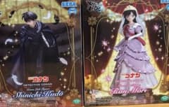 名探偵コナン クロスリンク フィギュア 毛利蘭 工藤新一　2個セット