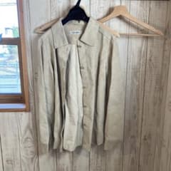 新品　Luvulite 洗えるスエードジャケット Lサイズ