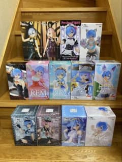 レム ラム リゼロ フィギュア13体まとめ売り - メルカリ