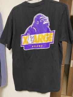 XLARGE ゴリラ Tシャツ #XLFR2 ブラックのサムネイル