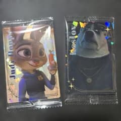 ズートピア メタリックカード ジュディ コズロフ 2枚セットのサムネイル