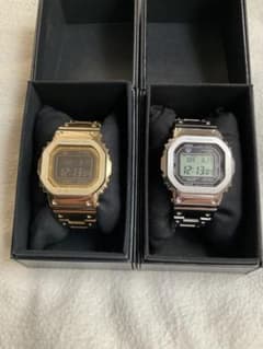 CASIO G-SHOCK メタルベゼル 本体 2本セット - メルカリ