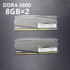即日発送】Antec KATANA DDR4-3600 8GB×2 16GB - メルカリ