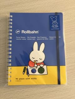 【新品未開封】Rollbahn ミッフィー 70周年限定 ノートのサムネイル