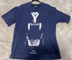 lyft ネイビー 口の中グラフィック Tシャツのサムネイル