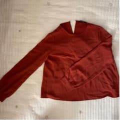 ZARA ワインレッド　トップス　ブラウスのサムネイル