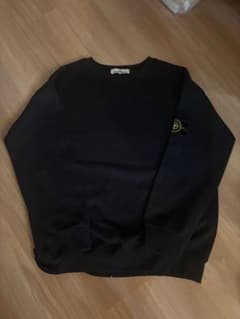STONE ISLAND クルーネック スウェット ブラック Mサイズのサムネイル