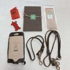 難あり HUKURO iPhone7ケース　栃木レザー　jacajacaのサムネイル