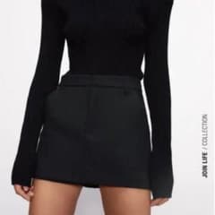 ZARA 台形　キュロットミニスカートのサムネイル