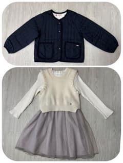 petit main 福袋2024ワンピース ベスト ジャケット 120cm