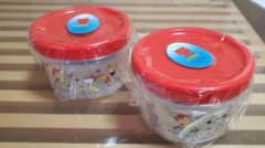 スヌーピー ピーナッツ 保存容器2個組セット×2個のサムネイル