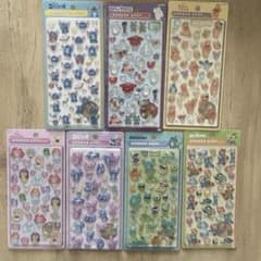 ディズニー ボンボンドロップシール 第二弾 7種セット セミコンプ