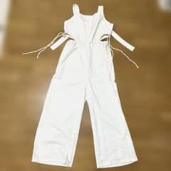 kastane カスタネ　アイボリーサロペット　ホワイト系のサムネイル