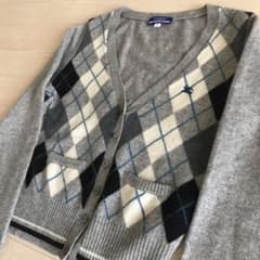 アーガイル柄ショート丈ニット★バーバリーブルーレーベルのサムネイル