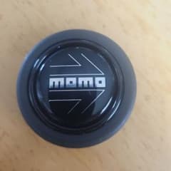 黒*茶様 MOMO ホーンボタン ブラック　本物のサムネイル