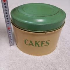 イギリス•アンティーク Tala社 ブリキ缶 キャニスター CAKESのサムネイル