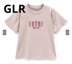 GRL CHÉRI MELUN ロゴTシャツ ピンク フリーサイズのサムネイル