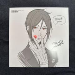 黒執事　枢やな　購入特典　ミニ色紙　セバスチャン・ミカエリス 2019 黒執事 枢やな 購入特典 ミニ色紙 セバスチャン・ミカエリス 2019